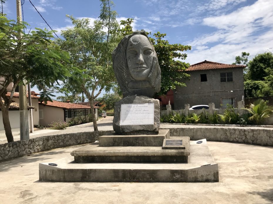 Praça Quilombola, no Arpoador da Rasa